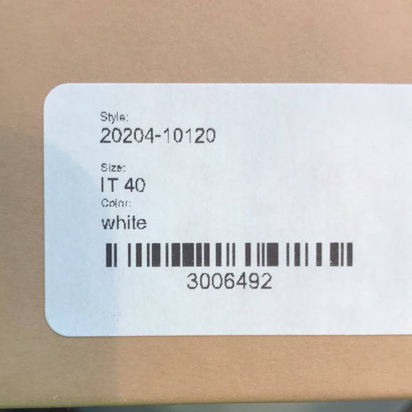 Women’s wandler sandals 40 white - Picture 7 of 7